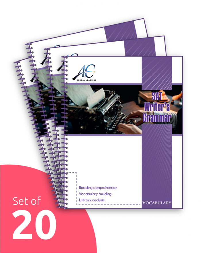 VW | HS | Set of 20 | SAT Writing